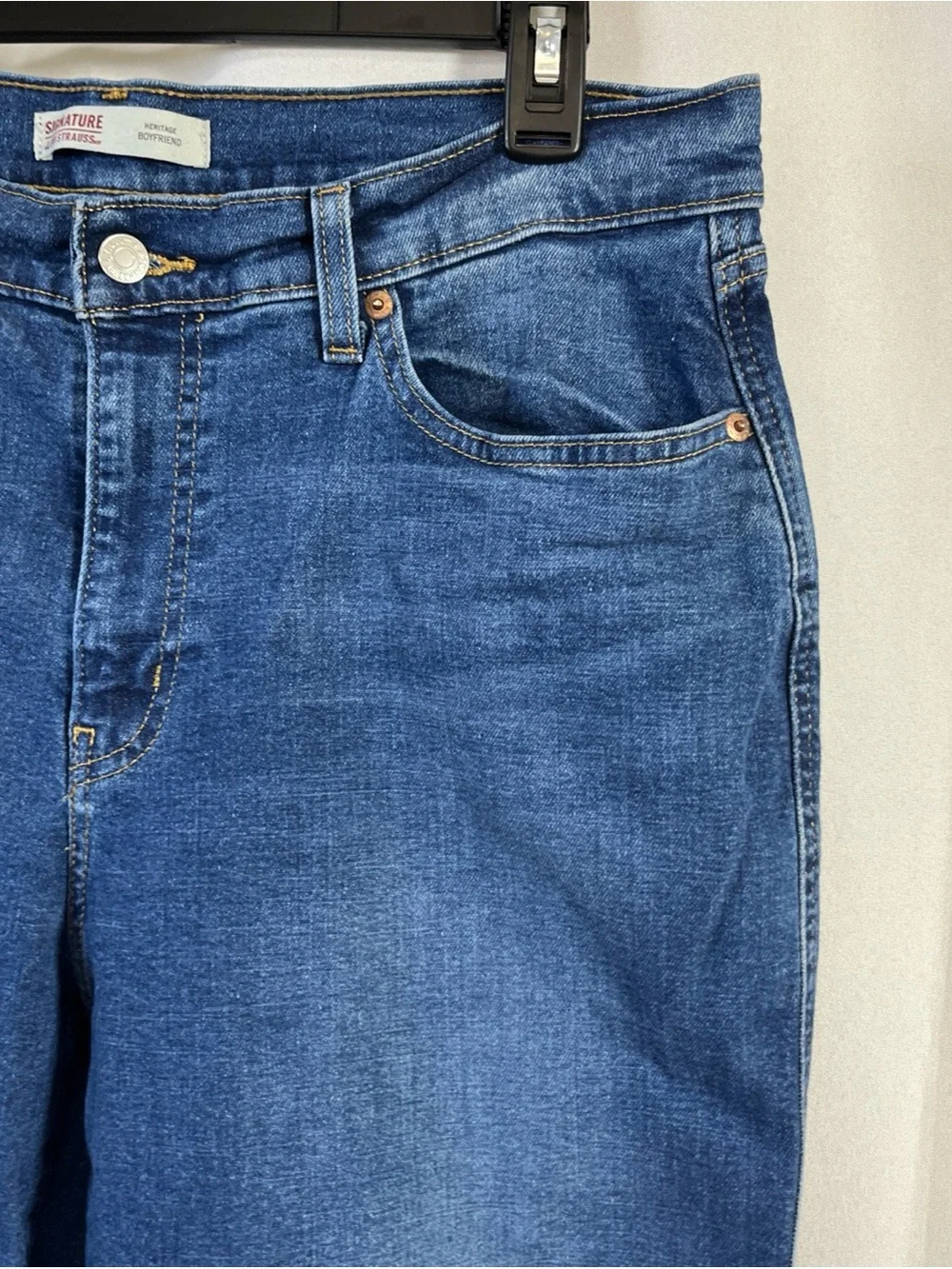 Signature by Levi Strauss cropped straight